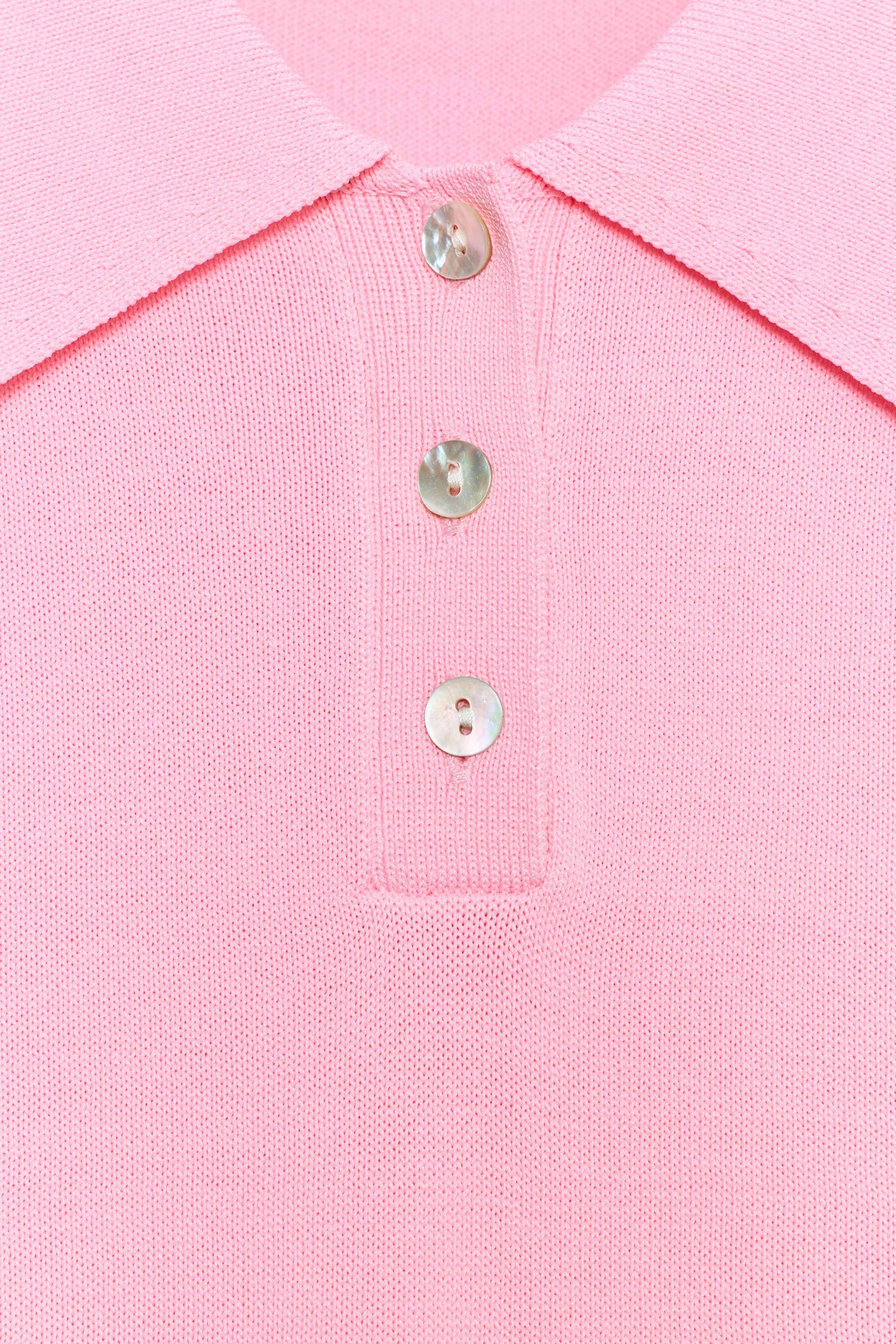 SHORT SLEEVE KNIT POLO